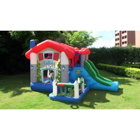 Spatiu de joaca gonflabil castel Big House Happy Hop 9515 - imagine 9